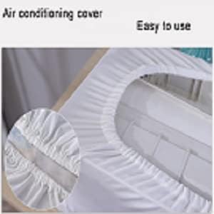 justone choice Polyester Printed Air Conditioning Dust Cover Folding Designer Ac Cover For Indoor Split Ac 1.5 Ton (97 X 31 X 21 .5 ) - Image 3