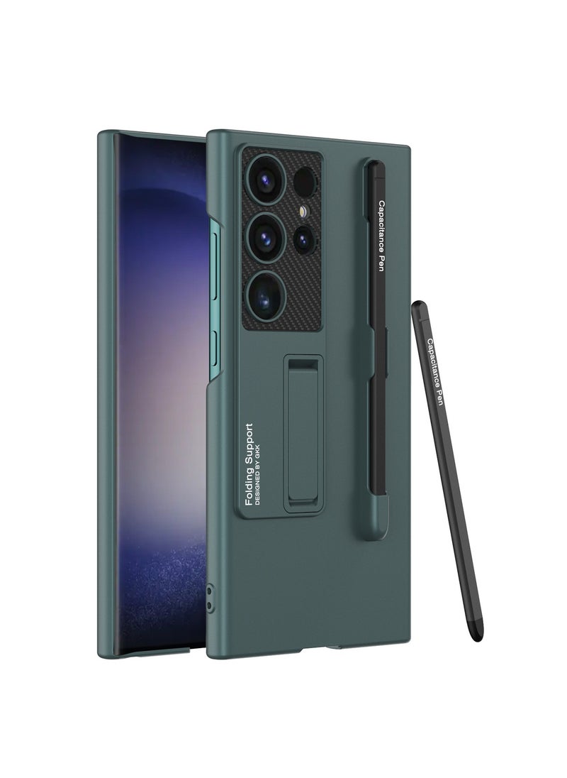 General - For Samsung Galaxy S24 Ultra S Stylus Case with S Pen and Pen Holder Compatible with Galaxy S24 Ultra Full Coverage Polycarbonate Drop Resistant Hard Case - Image 1