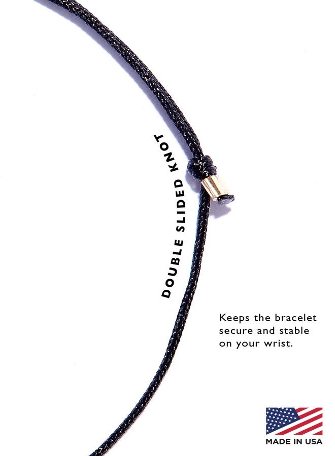 NAZ COLLECTION - Handmade Evil Eye Bracelet Black String Blue Evil Eye Kabbalah Protection Hamsa Adjustable Mexican Bracelet Mal De Ojo Luck Amulet for Women Men Family Friends (Black blue) - Image 3
