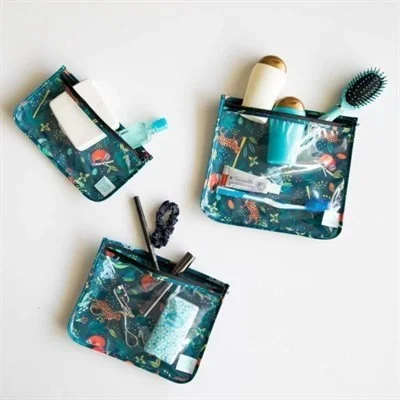 بمبكنز Transparent Travel Bag - Jungle