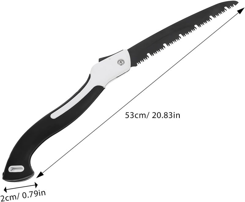 Diverse requirement fit BESTonZON Folding Woodworking Saw 53cm Sk5 Manganese Steel Household Wood Cutting Tool Portable Pruning Saw for Tree Trimming Gardening and Camping Labor saving Multi-source stock guarantee Upgraded general grade quality Market popular practical build Modern versatile shape KSA stocked goods Wide range expanded design Demand fit global economical quality Wide use compliant quality Wear resistant upgraded material Desert area eligible deliver Practical build Diverse operating method fit Fast intercity distribution Repeated use trusted quality Long term use design Major city pickup option Shop & home all-space compatible Multiple local stock source Scratch resistant Multi-use detailed build Efficiency boosted construction Stable local goods source Instant order available stock - Image 2