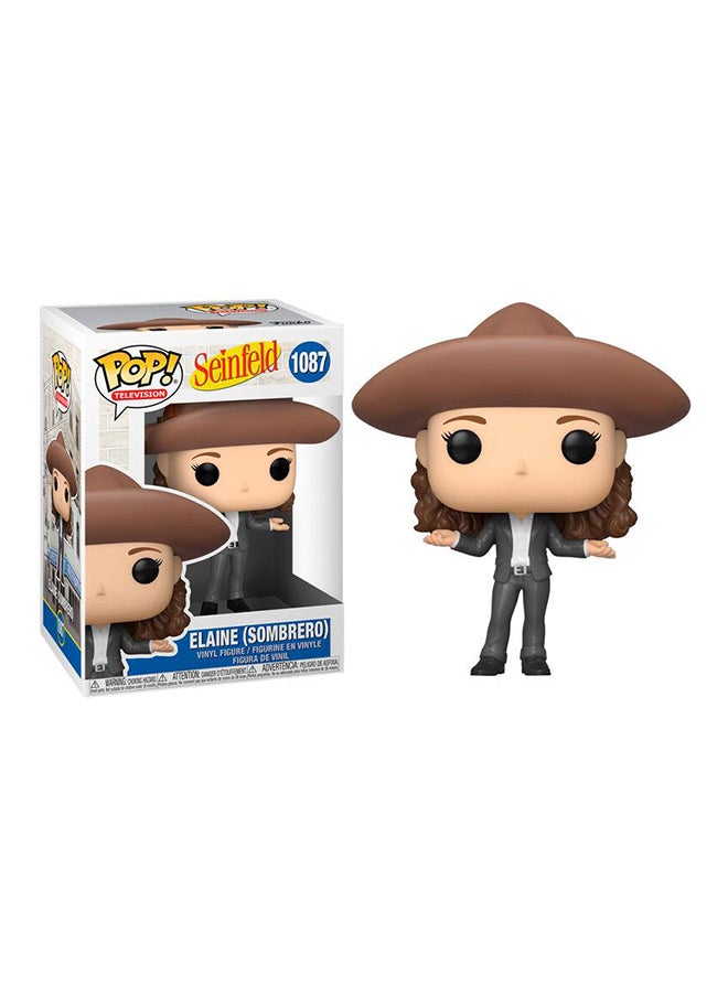 Funko Tv: Seinfeld - Elaine In Sombrero Vinyl Figure 