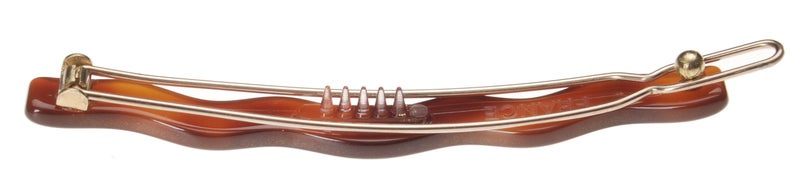 France Luxe Wavy Tige Boule Barrette - Tortoise - Image 2