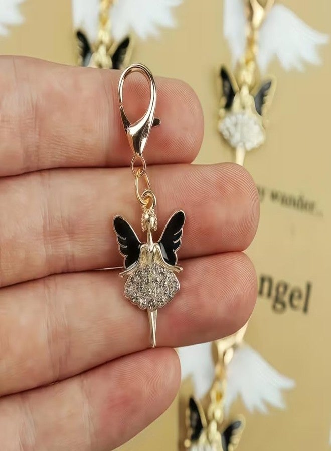 TraveEssentialz Guardian Angel Keychain Gift Blessing (2 pieces) | Farewell, Graduation, Holiday, Travelling Gift for Women Travel Gifts for Family Friends | Pendant, Metal Keychain, Prayer Gift - Image 5