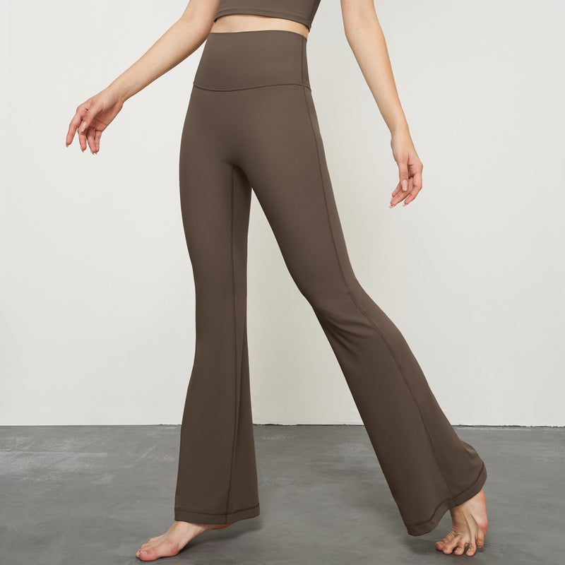 Women's High-Waist Flared Yoga Pants - Image 3