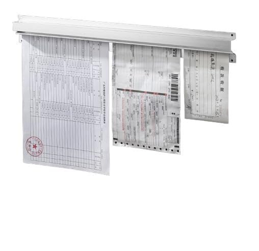 THW 18 inch Bill Rail Order Tab GrabberBill RackBill HolderTicket RackKOT HolderBill Holder for Hotel Caf Restaurant Pubs Bars 18inch 45 cm - Image 1