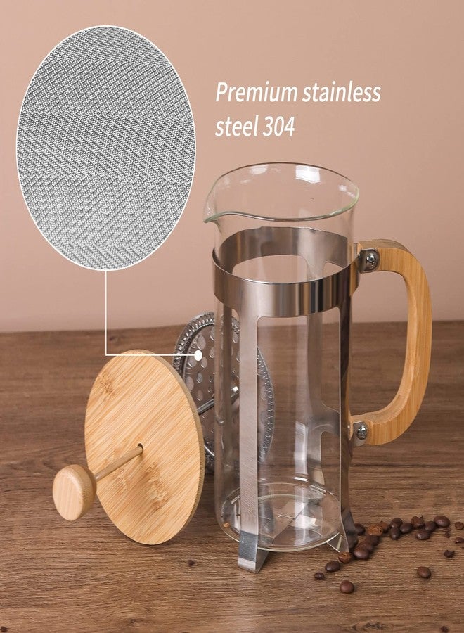 Sivaphe 12 oz French Press Replacement Filter, 1-2 Cup Coffee Maker Stainless Steel Filter, 6 Pieces Mesh Screen for 350ml Small French Coffee Press - Image 2