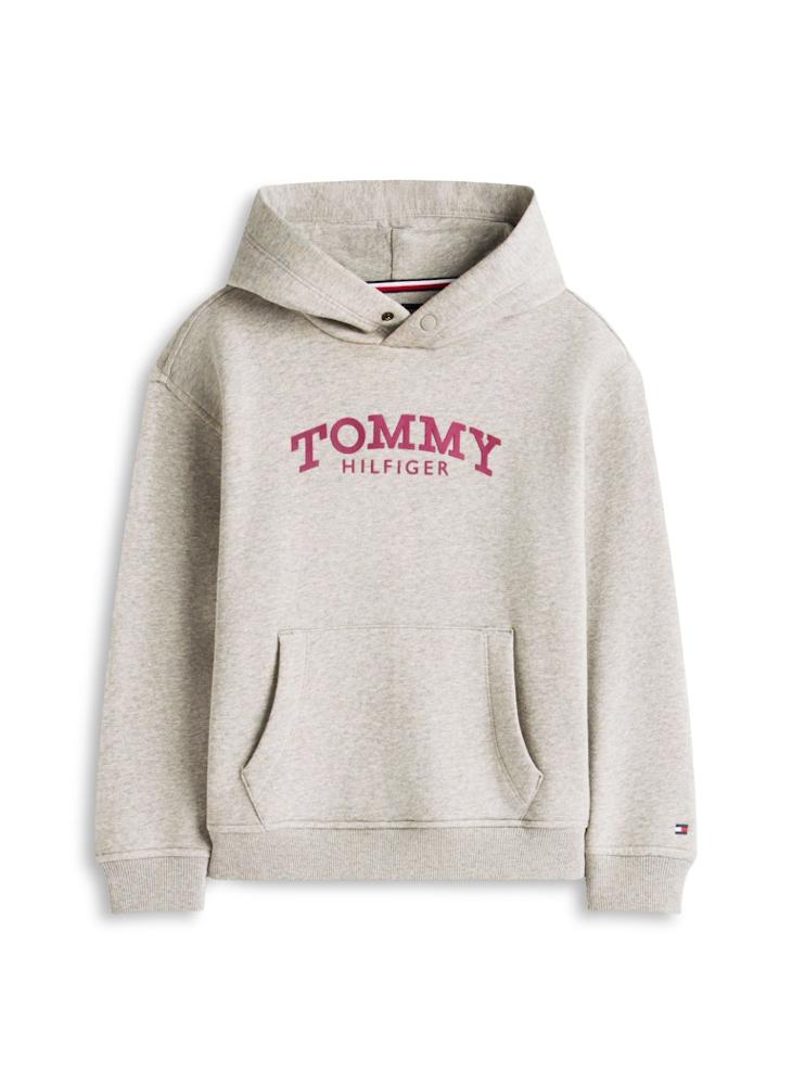 تومي هيلفيغر هودي أطفال مزين باسم الماركة - Image 5