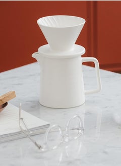 LKTOCAFT V60 Immersion Dripper,Dual-Use Pour Over Coffee Maker with Leak-Proof Valve, One-Click Release, Includes V02 Filters Paper & Pot  - Image 2