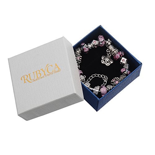 RUBYCA Handmade Inspired Snake Chain Charm Bracelet Tibetan Silver Tone Best Friends Love Jewelry - Image 4