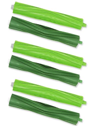 3 Sets of Replacement Rubber Roller Brushes for iRobot Roomba e i and j Series i3 i3 i4 i4 i6 i7 i7 i8 Plus E5 E6 E7 Vacuum Cleaner Accessories
