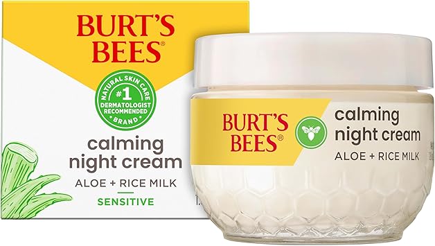 Burt's Bees Burts Bees Sensitive Night Face Cream 50g - Image 1