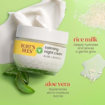 Burt's Bees Burts Bees Sensitive Night Face Cream 50g - Image 4