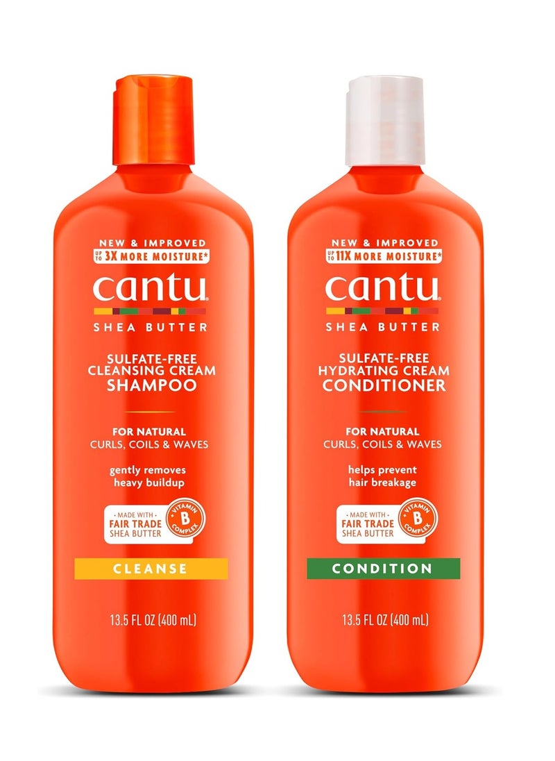 CANTON Shea Butter Combo Shampoo And Conditioner Pack Of 2  - Image 1