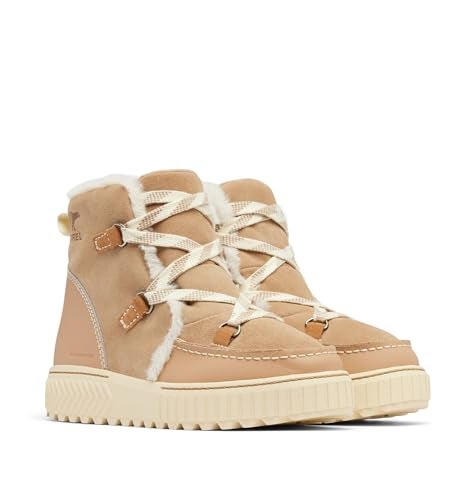 SOREL Womens ONA AVE Alpine Waterproof Boot Dusty Tan Tawny Buff 10 - Image 3