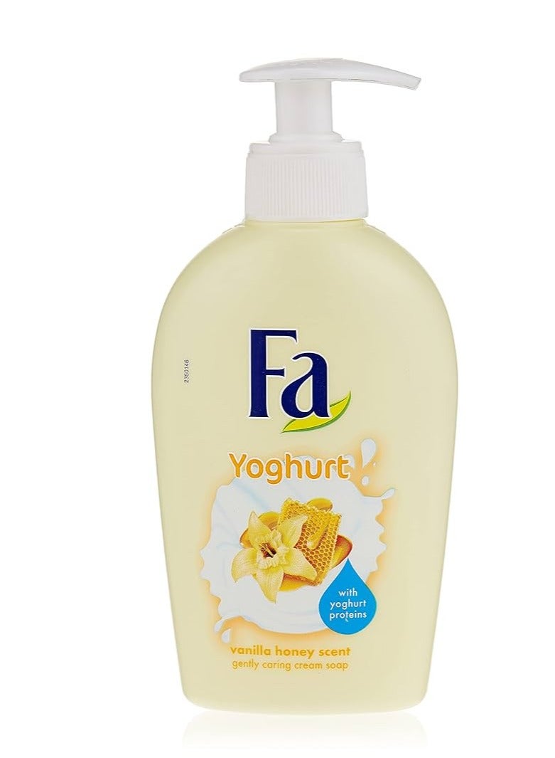 Fa Olive Hand Oil with Clear Scent, Honey & Vanilla 250ml - 1 Piece