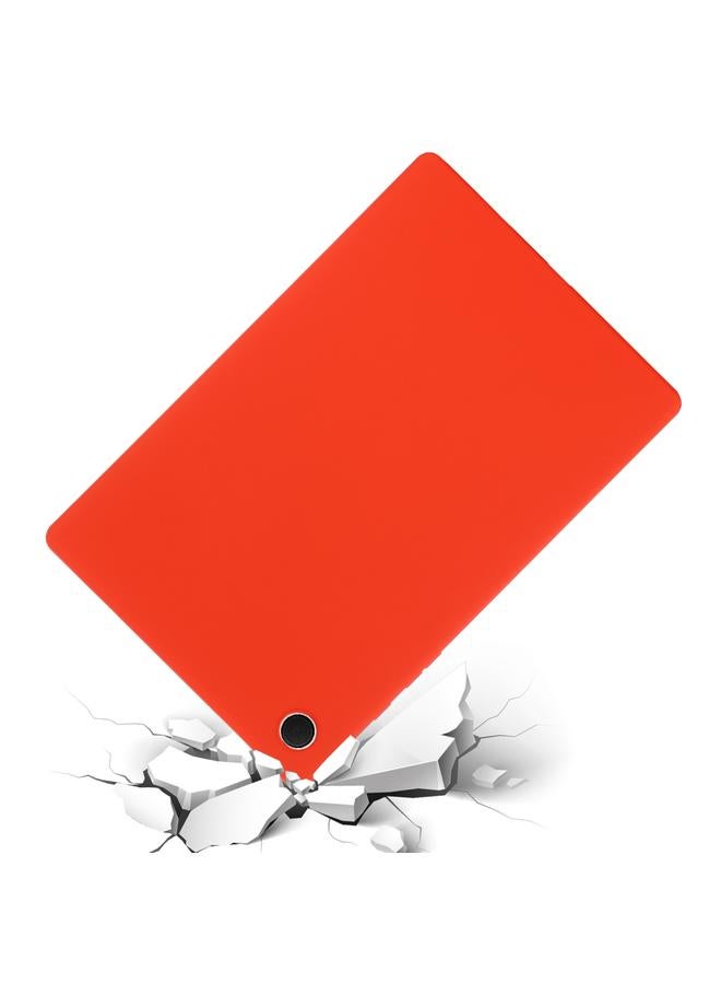 إيروريكس جراب مقاوم للصدمات من السيليكون السائل بلون سادة لجهاز سامسونج جالاكسي تاب A8 10.5 2021 اللوحي - Image 3