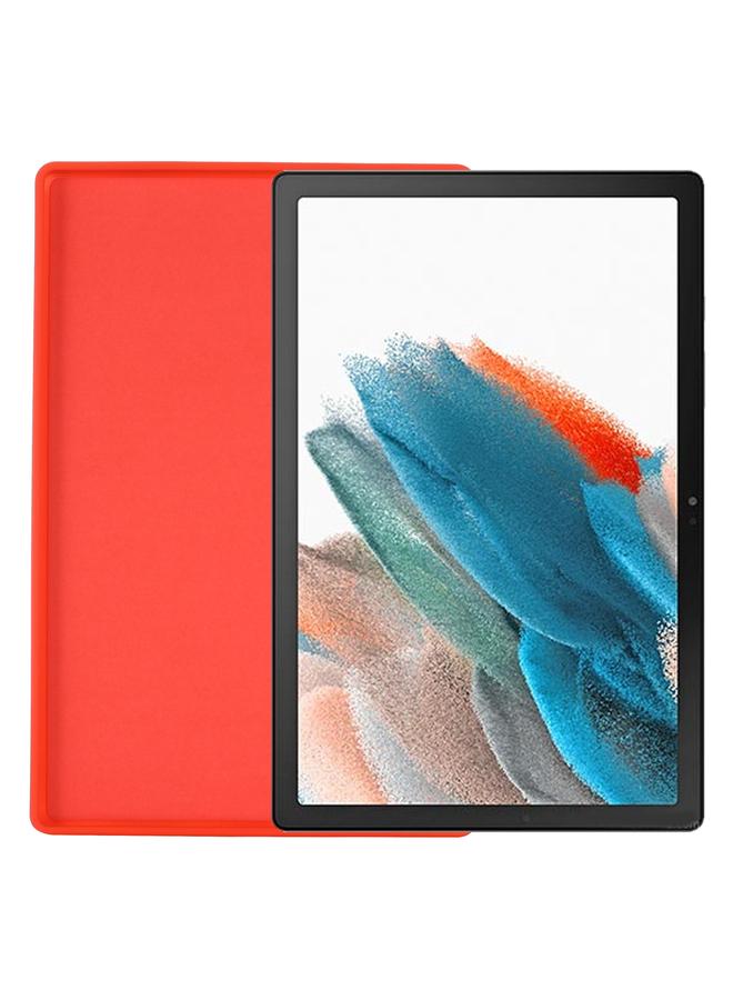 إيروريكس جراب مقاوم للصدمات من السيليكون السائل بلون سادة لجهاز سامسونج جالاكسي تاب A8 10.5 2021 اللوحي - Image 4