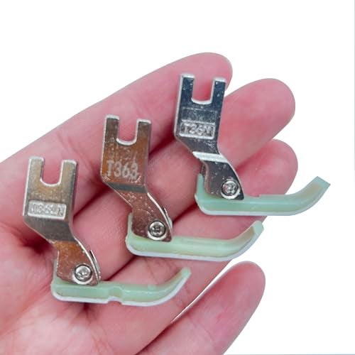 LNKA High Shank Teflon Narrow Zipper Foot Set - Center,Left & Right Industrial Sewing Presser Foot - Image 4