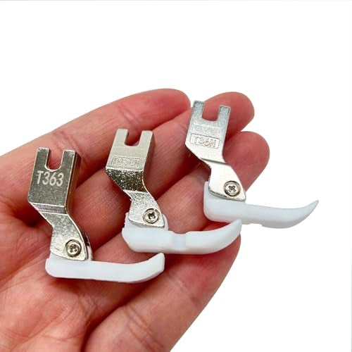 LNKA High Shank Teflon Narrow Zipper Foot Set - Center,Left & Right Industrial Sewing Presser Foot - Image 2