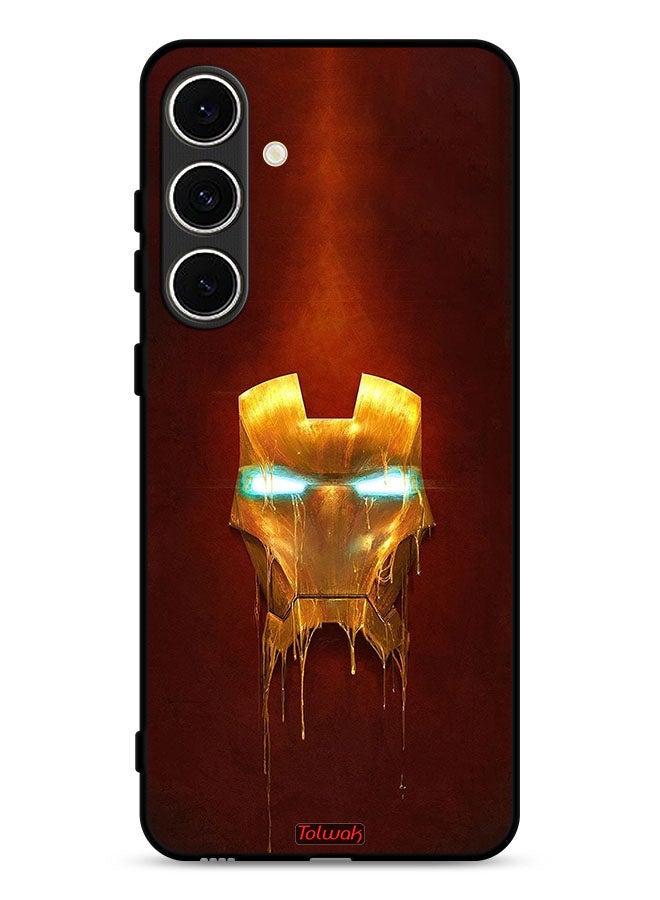 Tolwak Samsung Galaxy S24 FE 5G Protective Case Cover Iron Man Marvel Comics - Image 1