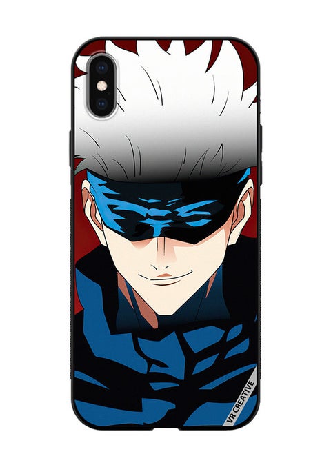 Protective Case Cover For Apple iPhone XS Max Jujutsu Kaisen Design Multicolour