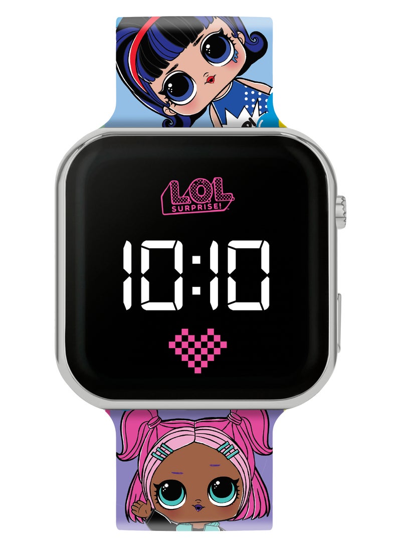 L.O.L. SURPRISE! LOL Surprise Printed LED Girls Watch - LOL4823  - Image 1