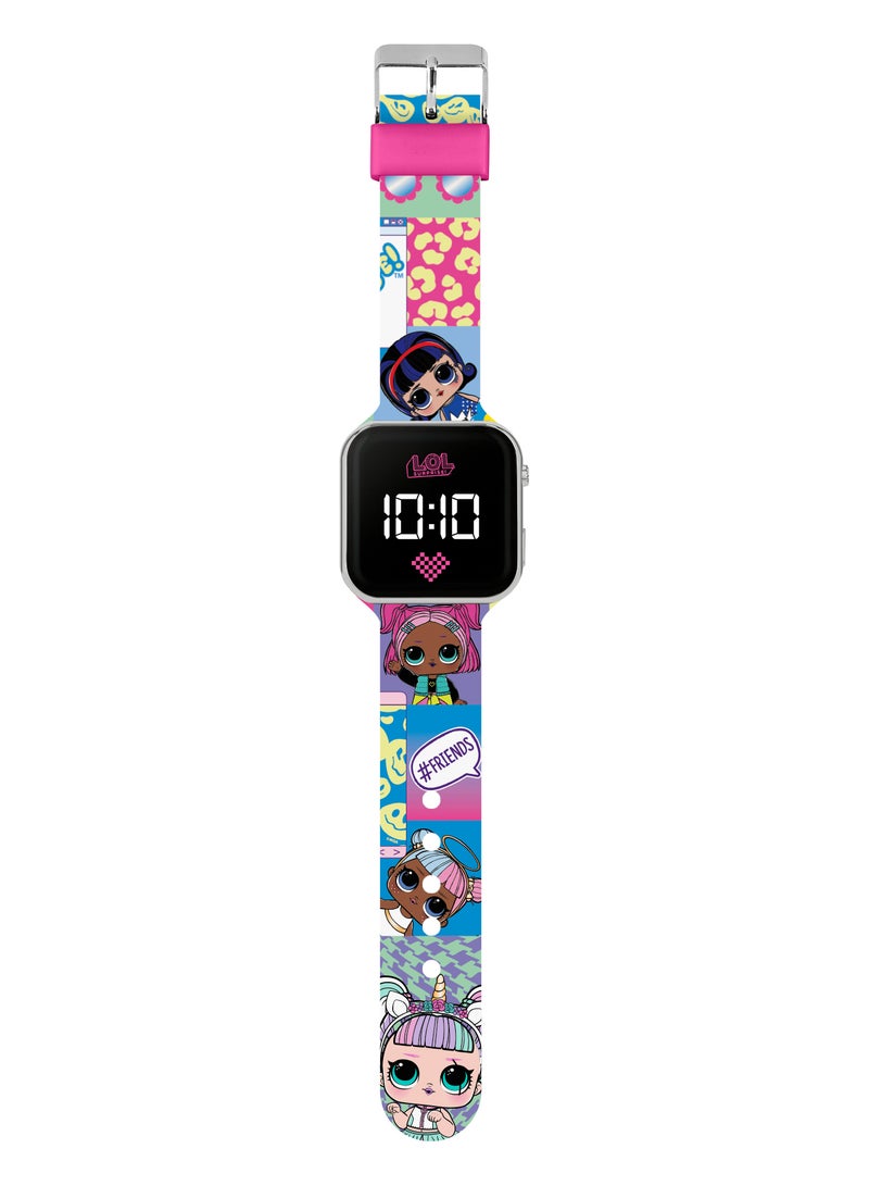 L.O.L. SURPRISE! LOL Surprise Printed LED Girls Watch - LOL4823  - Image 2
