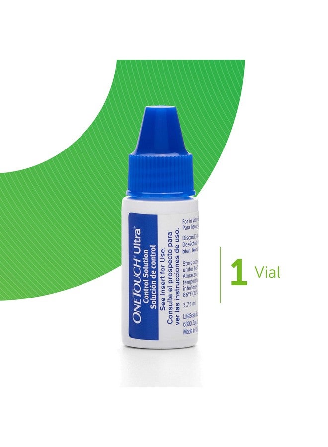ONETOUCH OneTouch Ultra Control Solution for Blood Glucose Meters, Test Strips - 0.126 Fl Oz - Image 1