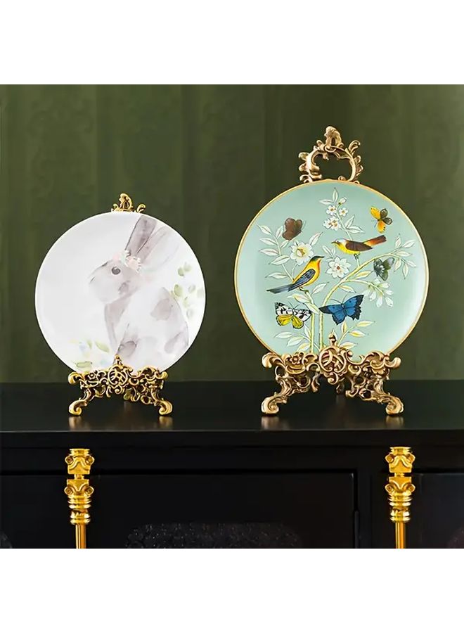 European Wedding Photo Frame Pattern Style S Alloy Distressed Design Picture Display - Image 3