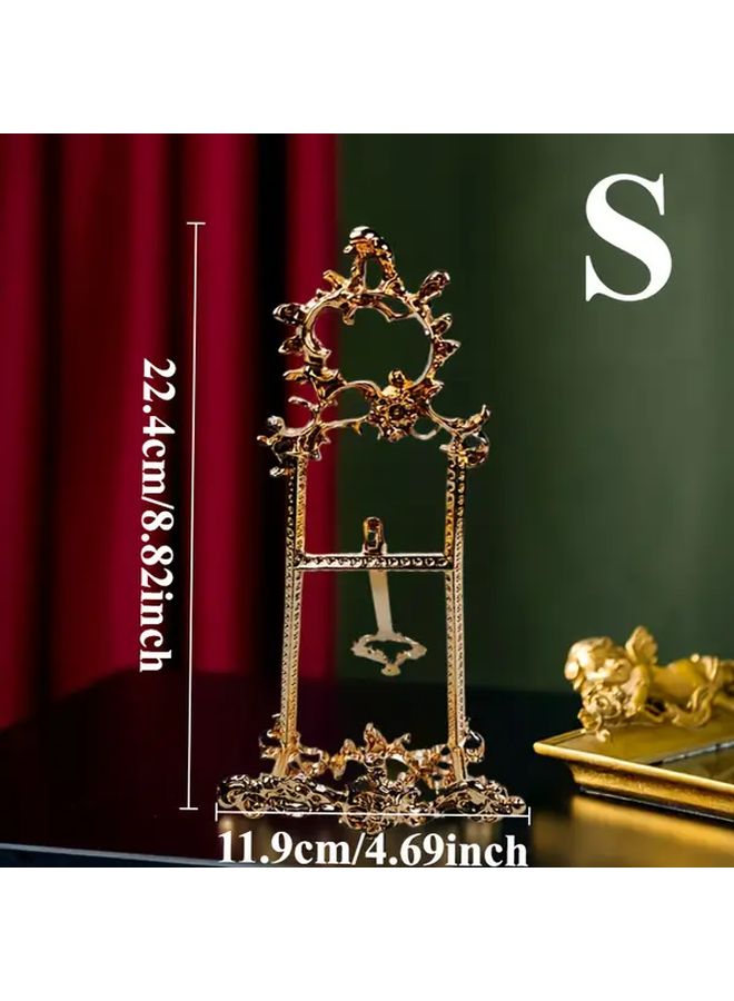 European Wedding Photo Frame Pattern Style S Alloy Distressed Design Picture Display - Image 1