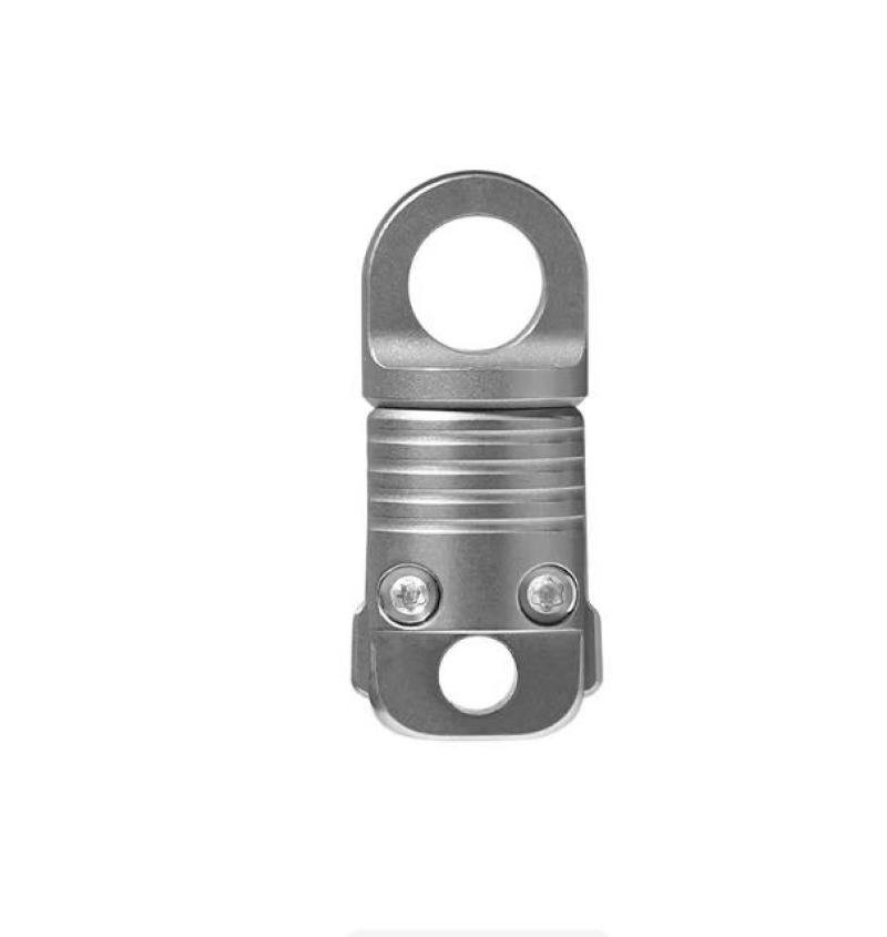 Magnetic Quick Release Buckle: 0.3 Oz Titanium Alloy, 88-Pound Load-Bearing, 360° Rotating - Dual Security Anti Detachment, High Capacity Outdoor Gear Buckle for Dog Walking, On-The-Go Use