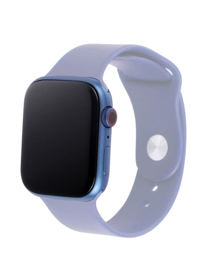 Black Screen Non-Working Fake Dummy Display Model for Apple Watch Series 7 41mm, For Photographing Watch-strap, No Watchband (Blue)