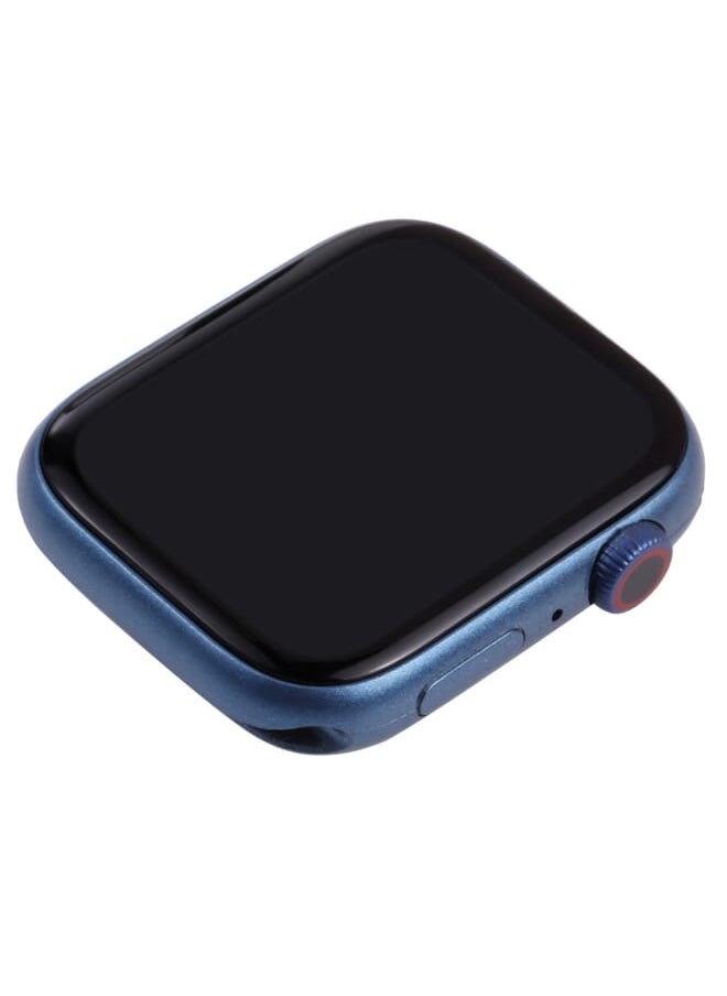 Black Screen Non-Working Fake Dummy Display Model for Apple Watch Series 7 41mm, For Photographing Watch-strap, No Watchband (Blue)