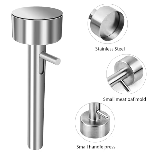 LZDGCC Falafel Scoop With Spatula(2pcs), Stainless Steel Professional Falafel Maker Scoop, Meatball Maker Tool, Meatball Scoops, Falafels Frozen, Non-Sticky Falafels Baller Scoops Mold - Image 4