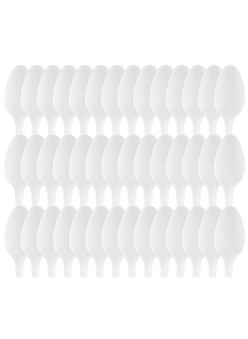 QUALITY Disposable Plastic Spoons – Pack of 50 - Image 1