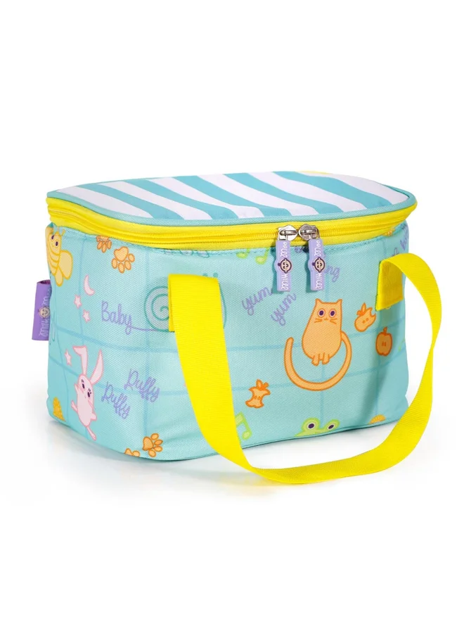 ميلك آند مو حقيبة غداء معزولة ميلك آند مو، أخضر