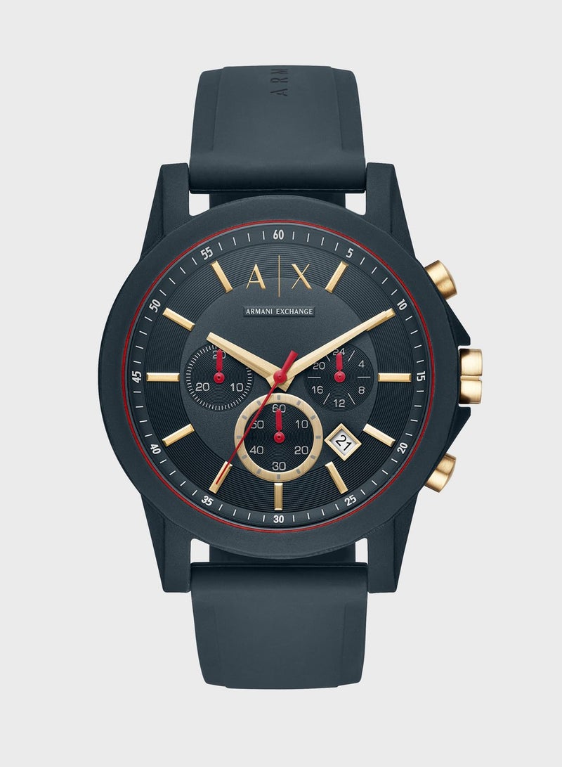 Armani Exchange AX1335 Dress Leather Watch - Image 1