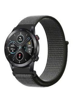 PROMASS Replacement Band For Huawei Honor MagicWatch 2 46mm Dark Olive Grey  - Image 1