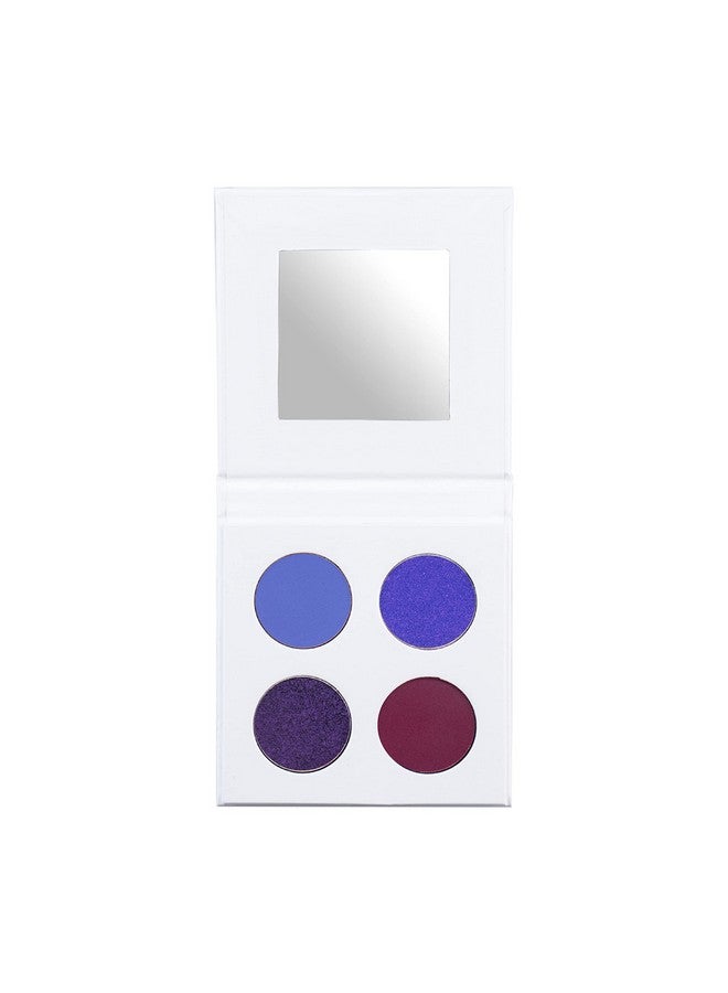 SZDYM 4 Colors Pigmented Eyeshadow Palettecosmetic Duochrome Matte Eyeshadowcreamy Texture Blendable Natural Colors Long Lasting Make Up (Make Up 6) - Image 5