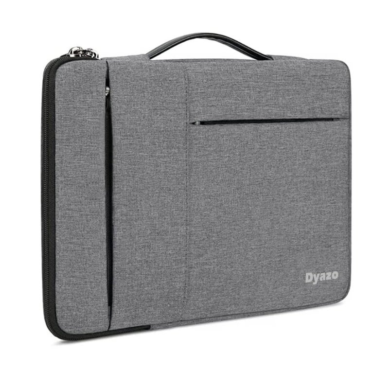 Dyazo 13" to 13.3 inch Laptop Sleeve/Cover/Case with Handle & Two Accessories Compatible for Apple, Dell, Lenovo, ASUS, Hp, Samsung, Mi, MacBook and All Other Notebooks (Grey) - Image 1