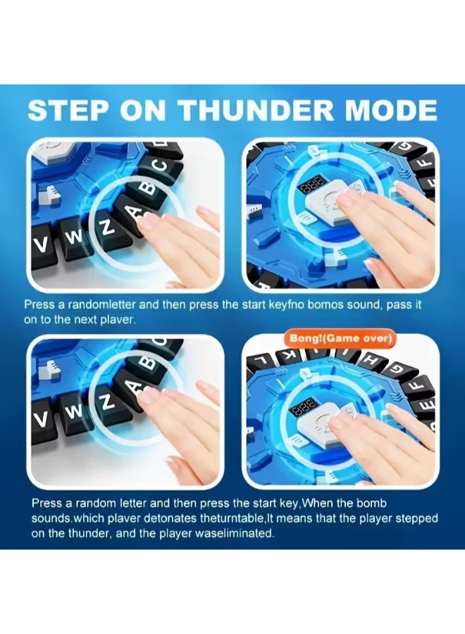 حديقة الألعاب لعبة كلمات إلكترونية - 220 موضوع، 26 مفتاح حرف، مؤقت 10 ثوانٍ، وضعيتي لعبة - لعبة مثالية للحفلات العائلية - Image 4