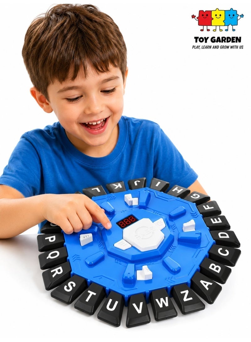 TOY GARDEN Electronic Word Game - 220 Topics, 26 Letter Keys, 10-Second Timer, 2 Game Modes - Perfect Family Party Game - Image 2