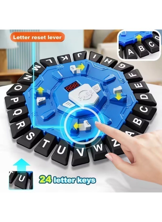 TOY GARDEN Electronic Word Game - 220 Topics, 26 Letter Keys, 10-Second Timer, 2 Game Modes - Perfect Family Party Game - Image 5