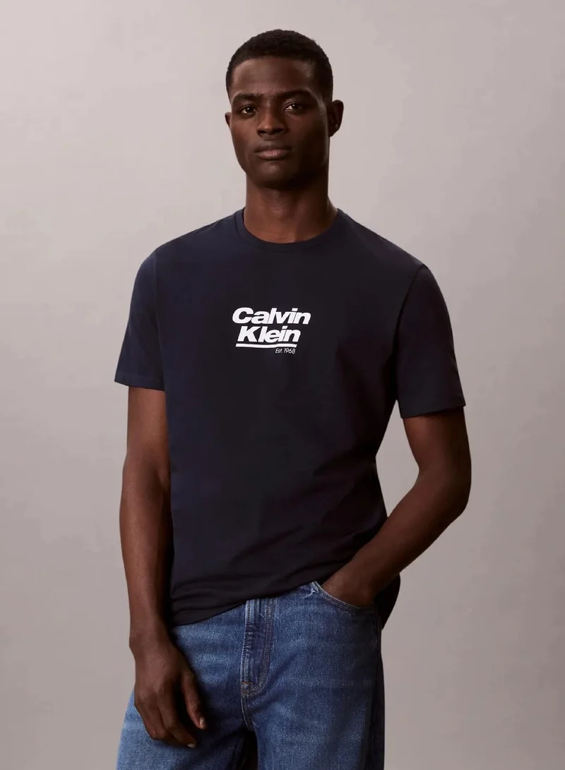 Logo Graphic Crew Neck T-Shirt