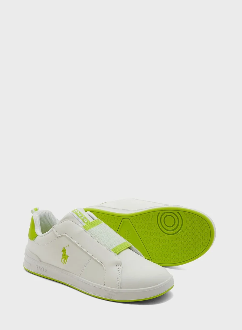 POLO RALPH LAUREN Youth Heritage Court II Slip On Sneakers