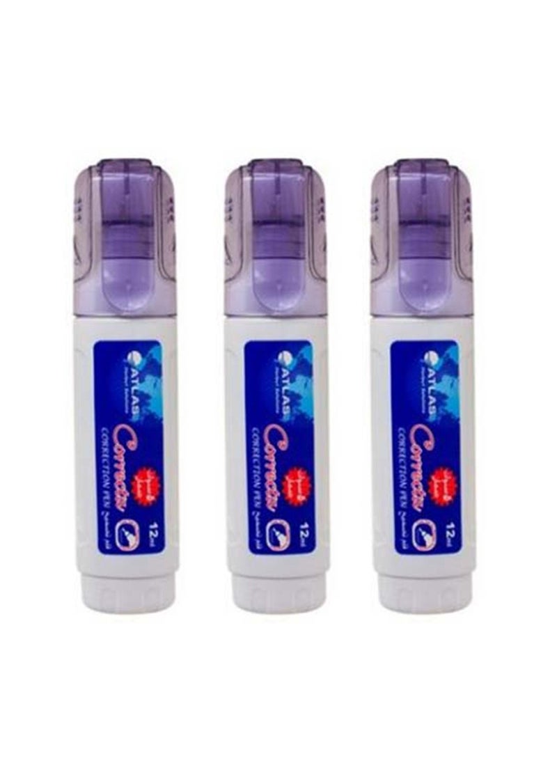 ATLAS - 3-Piece Correction Pen 12ml Content - Image 1