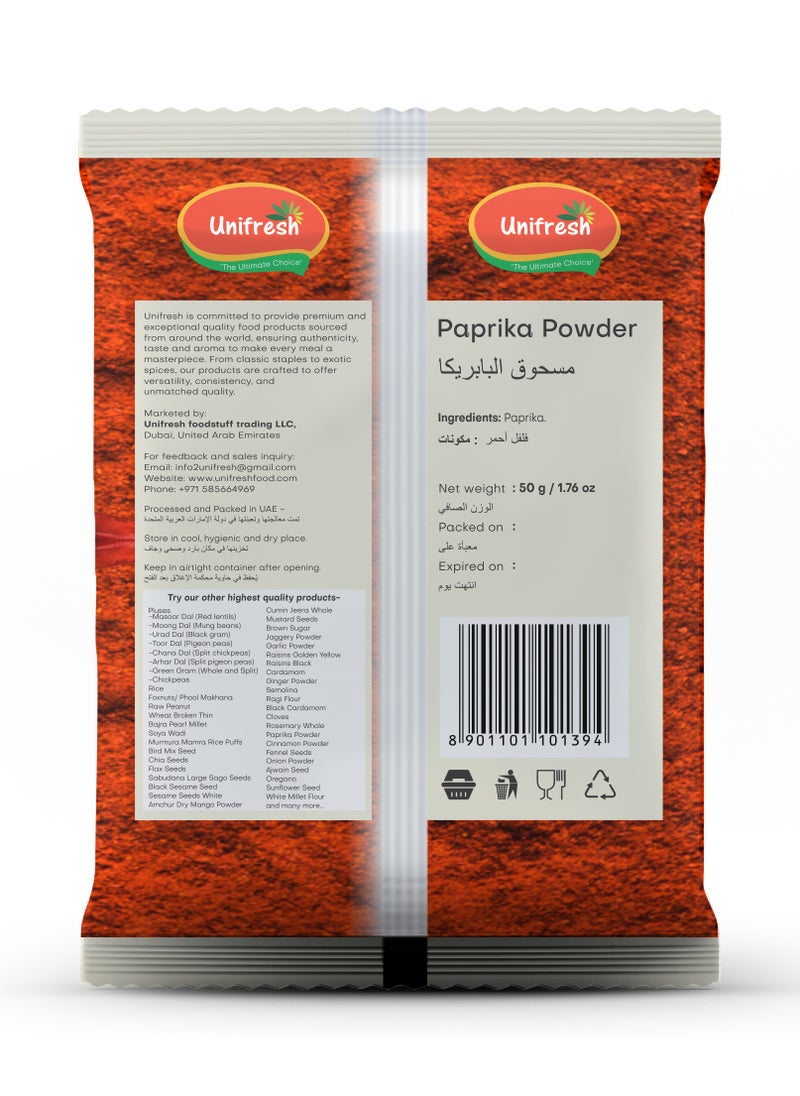Unifresh Paprika Powder 50g  - Image 2