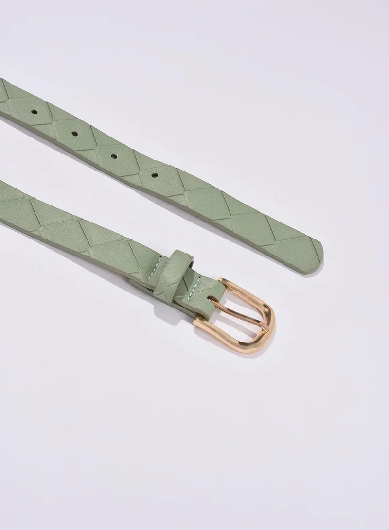 Haute Sauce  Lucille Green Waist Pouch for Women | Best Price UAE
