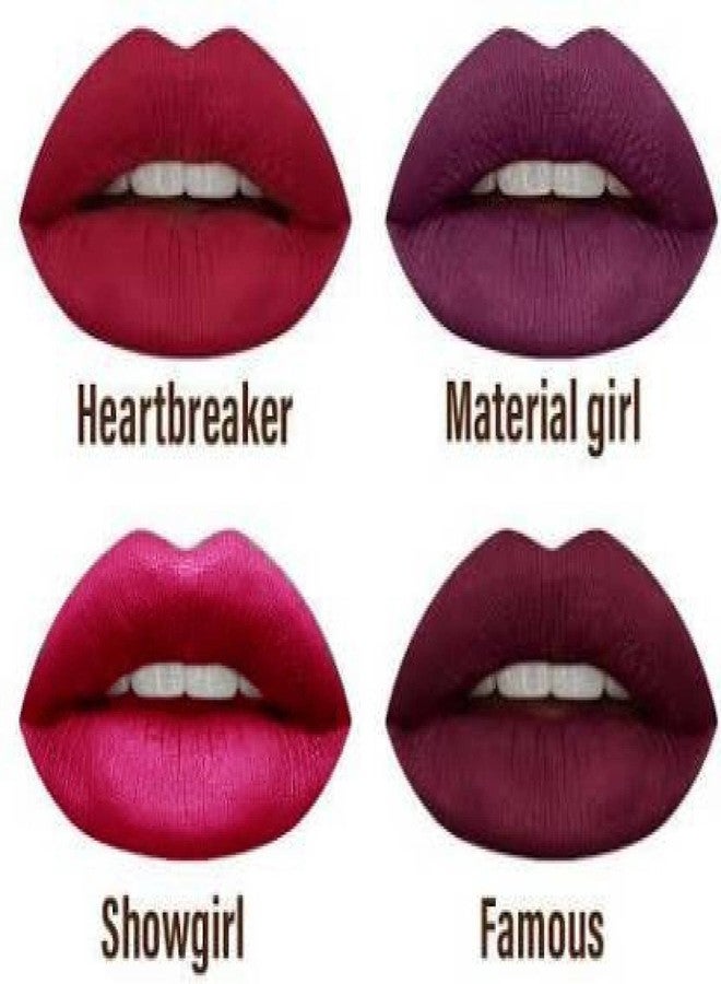 Ovking Liquid Matte Lipstick (Pack of 4) - Image 3